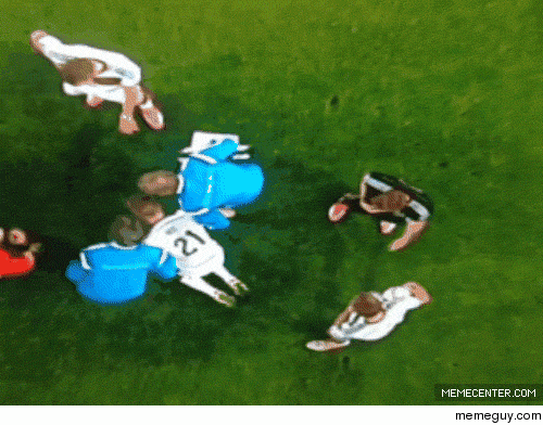 So this is what others do during an injury