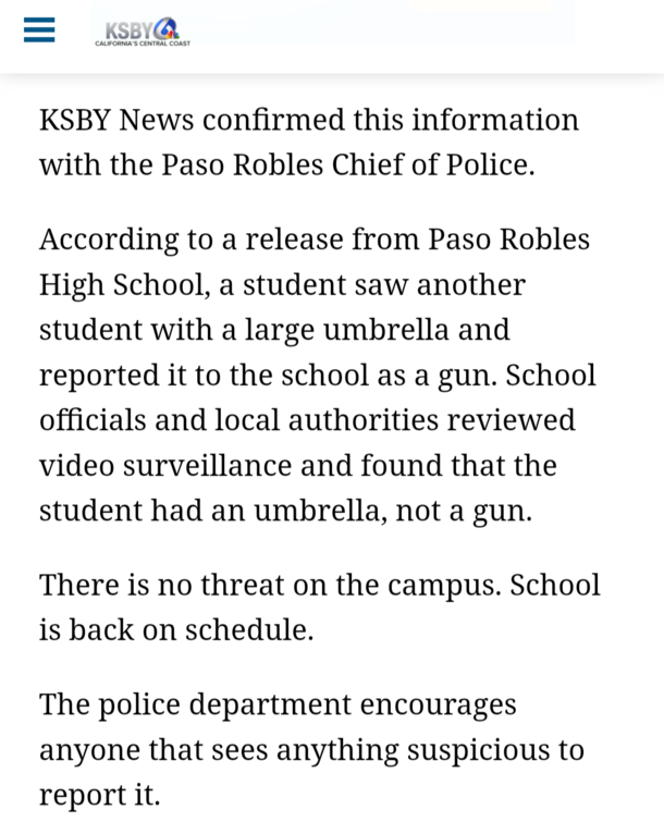 So this just happened in my town