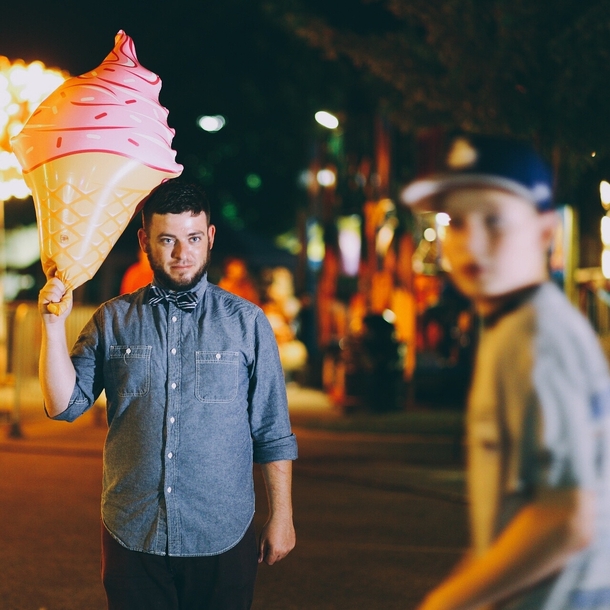 So this kid walked into my shot at a carnival