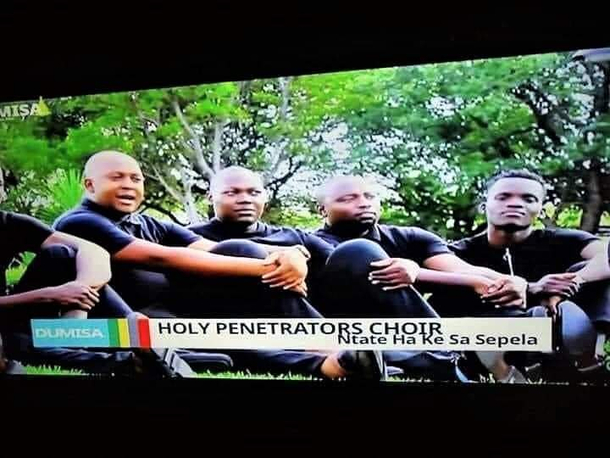 So this was on the news today in South Africa