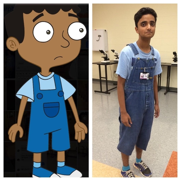 So we had disney day at our school