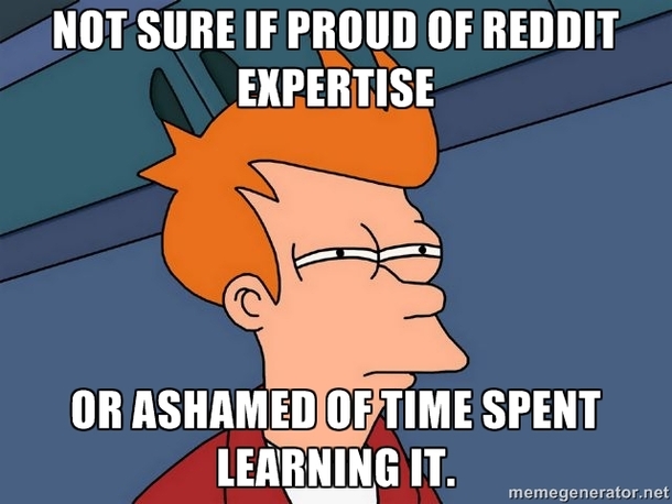 So yesterday in my Social Media class I corrected - points made about Reddit
