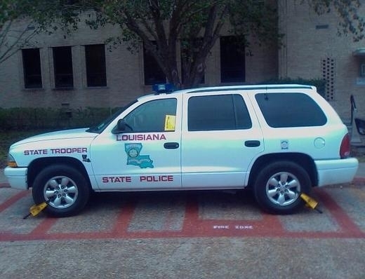 So your university gave a ticket to a state trooper Thats cute