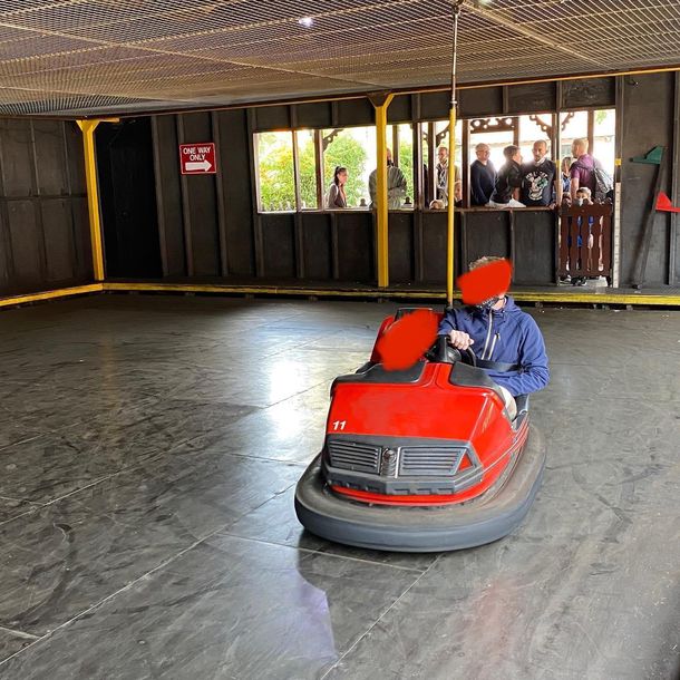 Social distancing bumper cars isnt much fun