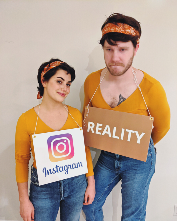 Social media post and the reality behind it
