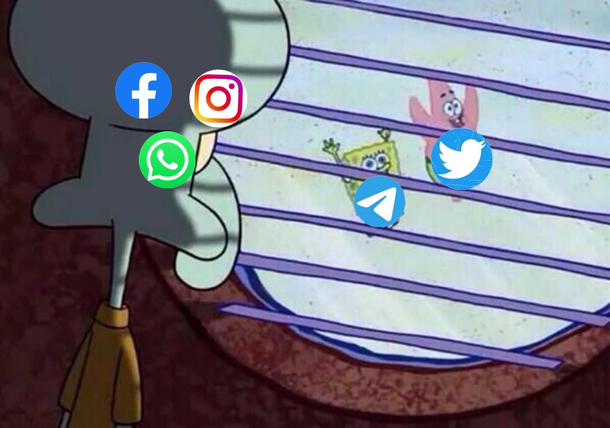 Social media right now
