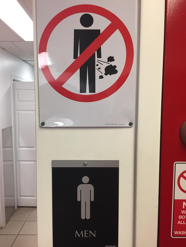 SoIm not allowed to fart in the bathroom