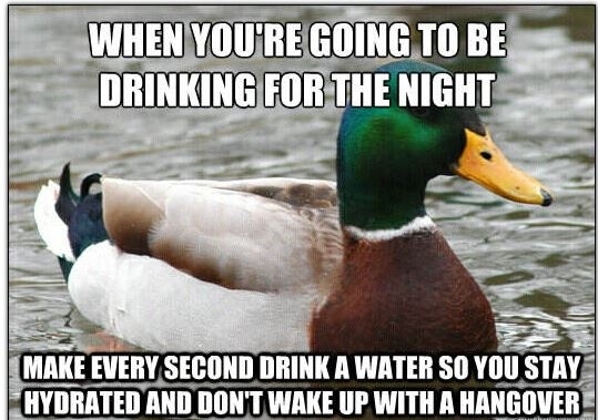 Some advice about drinking