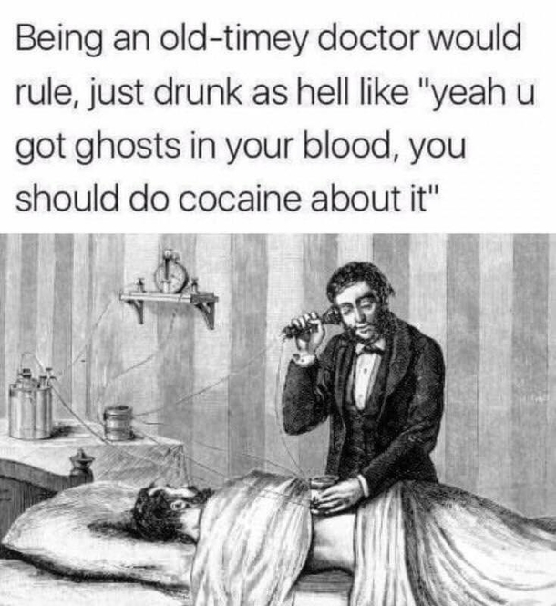 Some cocaine for the gent