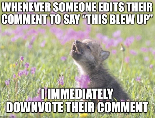 Some comments dont need to be edited