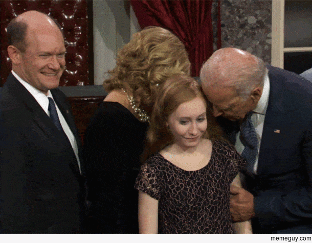 Some creepy Joe Biden