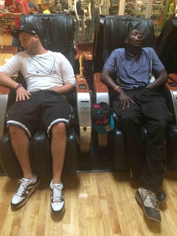 some guy was passed out at a mall so I got my sister to take of picture of me with him