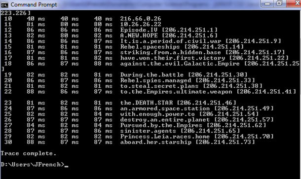 Some IT guy had some extra time on his hands