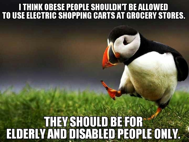 Some people might not like it but I dont think obesity is a disability They could use the exercise anyway