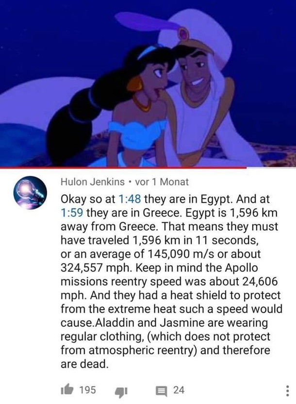 Some quick maths at the movies
