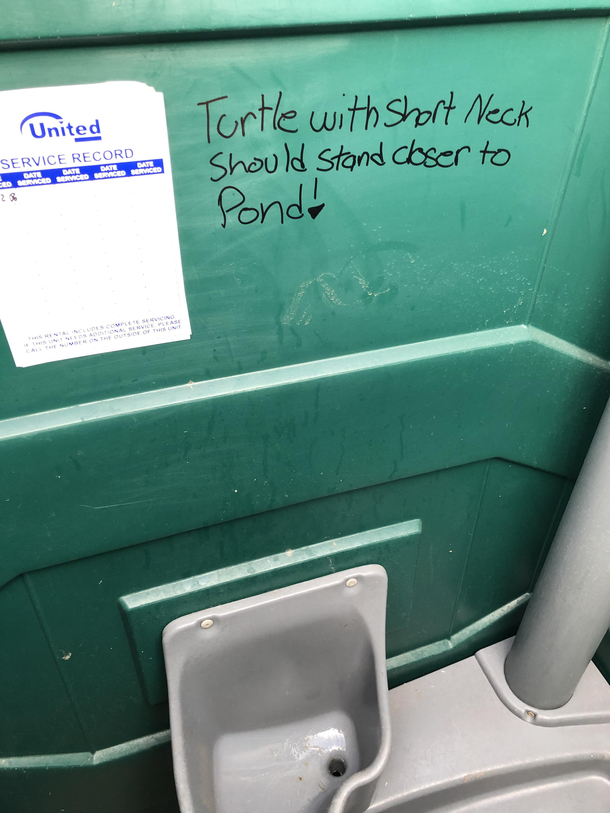 Some solid porta potty advice