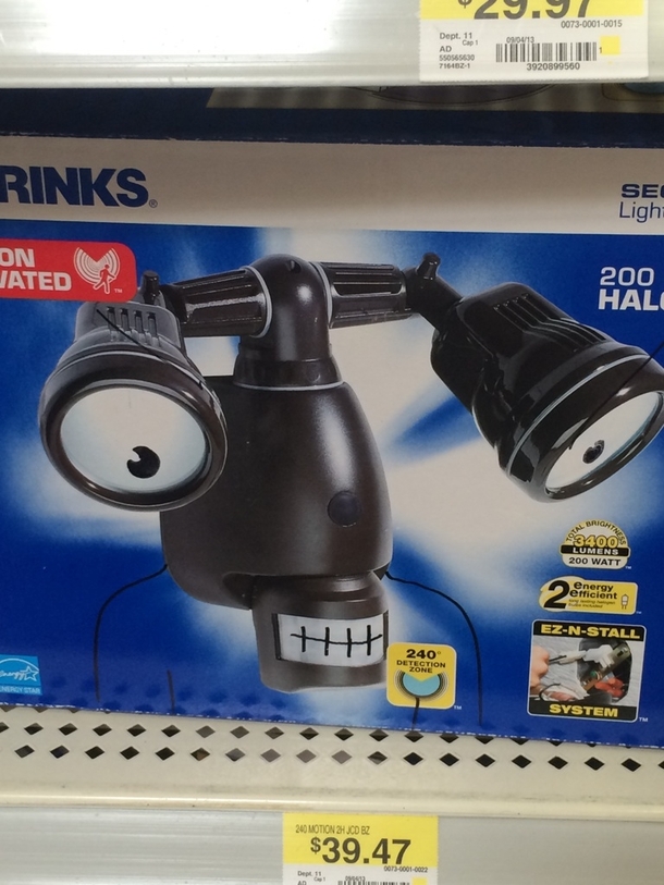 Somebody at Walmart has a great sense of humor