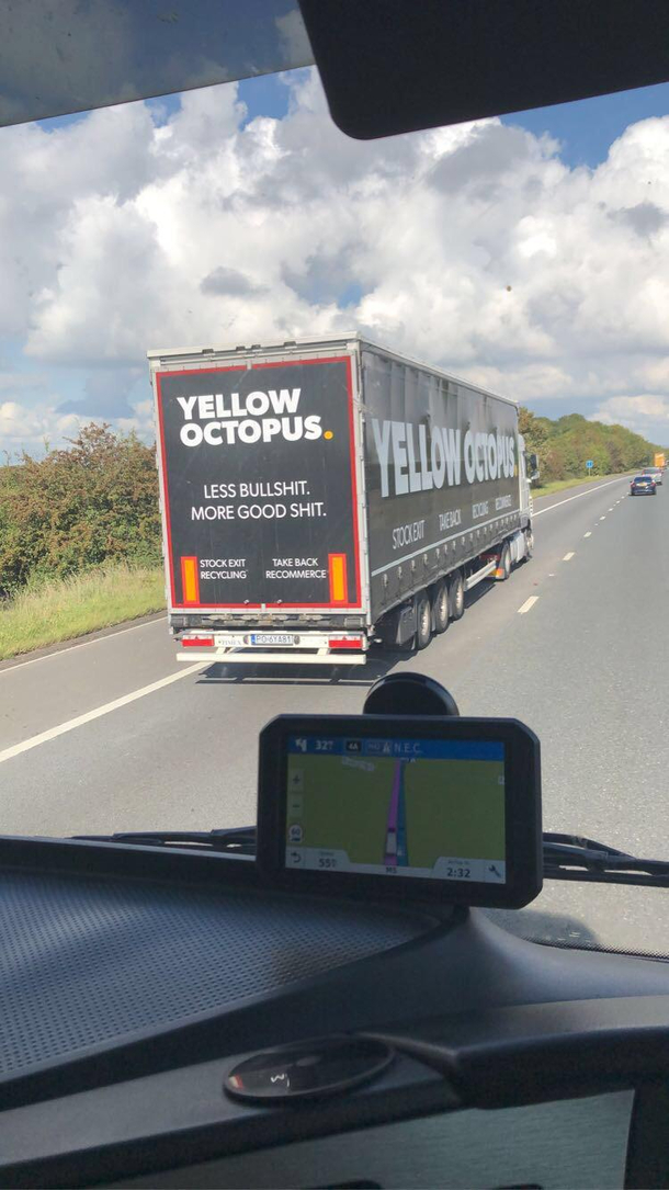 Somebody authorised this slogan