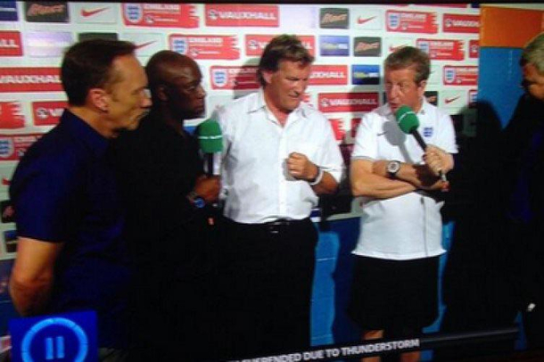 Somebody hand him a mic he feels left out