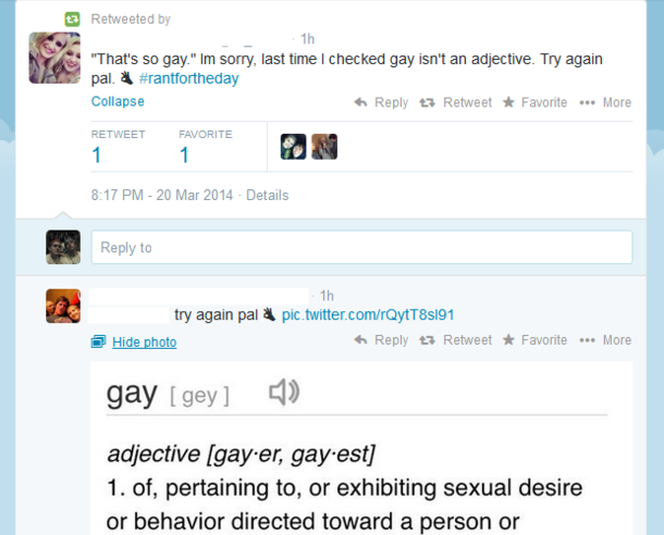 Somebody should have checked their dictionary first