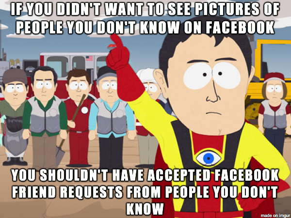 Someone actually complained about this today on Facebook