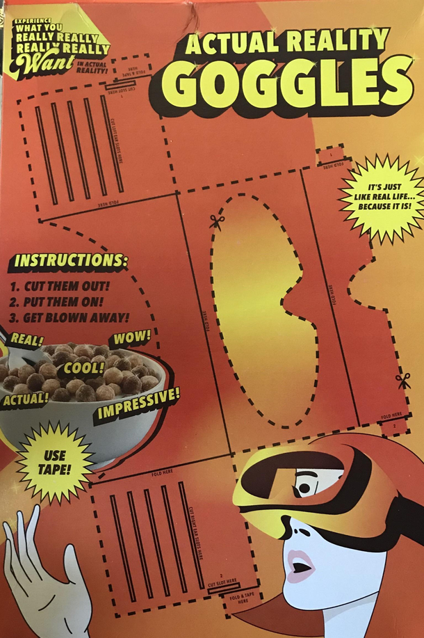 Someone at General Mills should get a big fat raise I had to take a picture of the box Hilarious