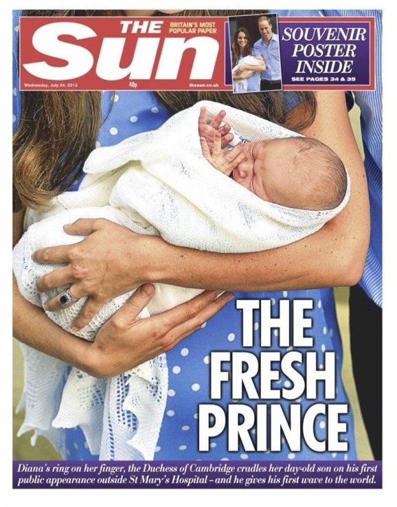 Someone at The Sun waited their whole life to do this cover