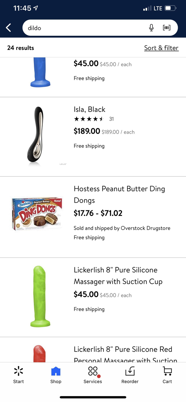 Someone at Walmartcom has a sense of humor