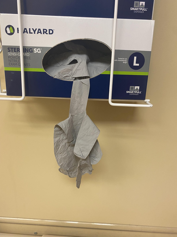 Someone at work is trying to tell me something