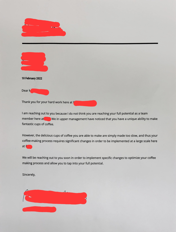 Someone at work pulling a prank with the signature of the CEO Im still in middle of an investigation who this culprit is