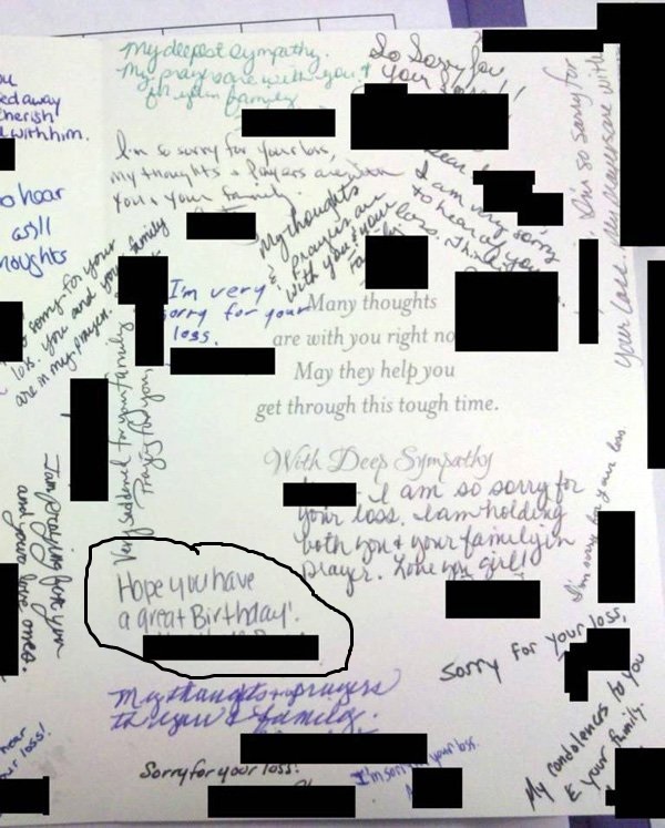 Someone didnt read the card