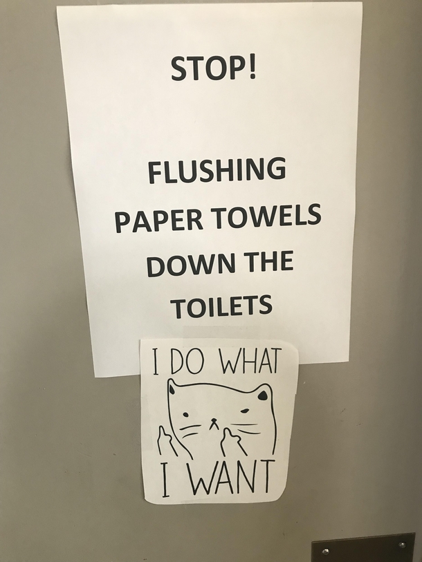 Someone doesnt like being told what to do