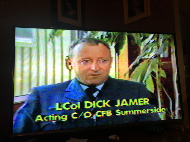 Someone filmed over my in-laws wedding tape with footage of this guy