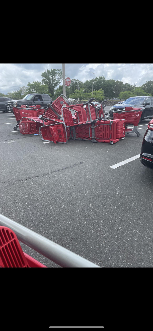 Someone had a badlast day at target today