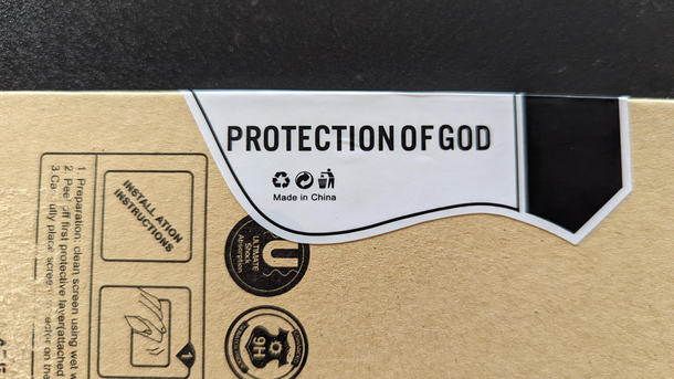 Someone has real faith in their product