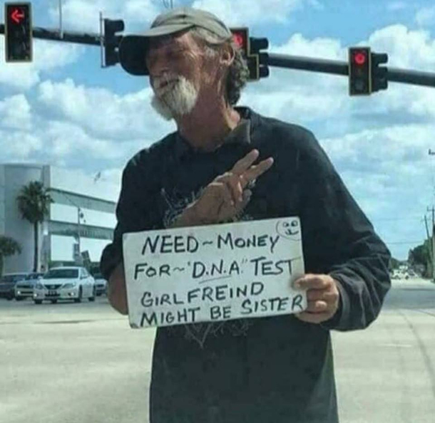 Someone pay this man