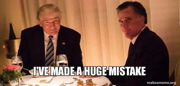 Someone please rescue Mitt