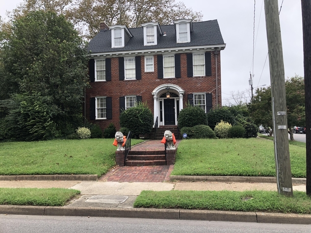 Someone prepared their house for Florence