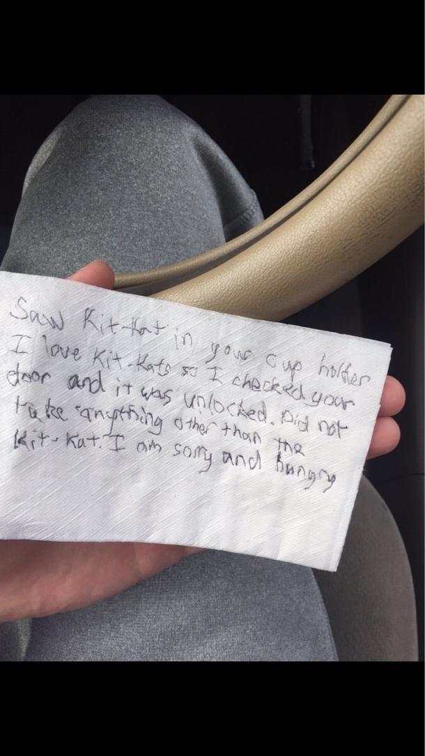 Someone really likes Kit Kats