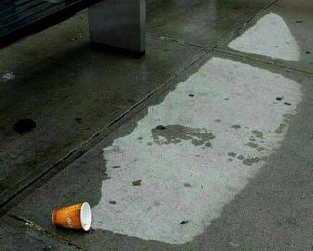 Someone spilled his air