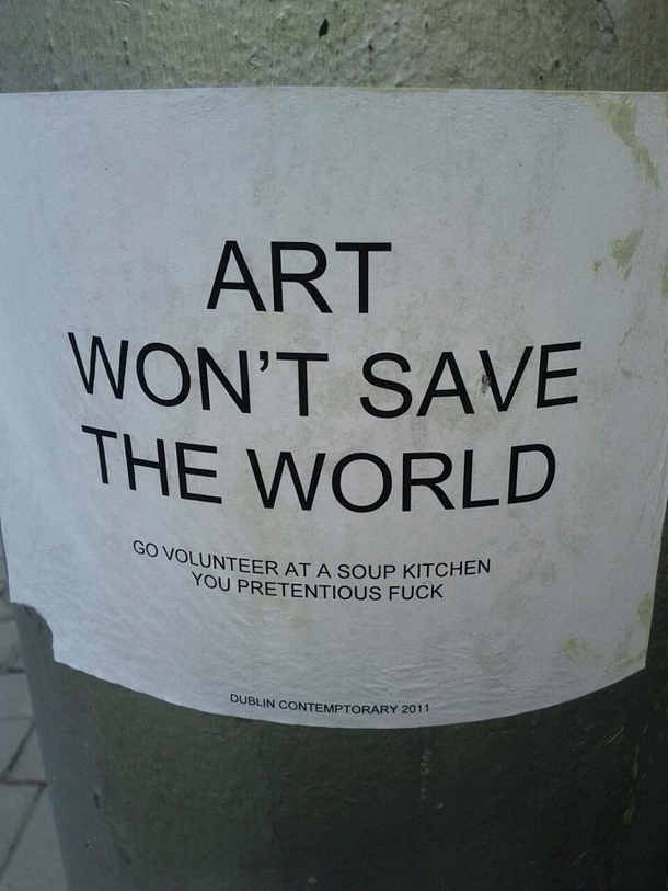 Someone telling it like it is