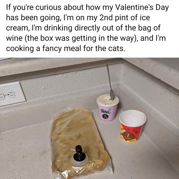 Someone took v-day a bit rough