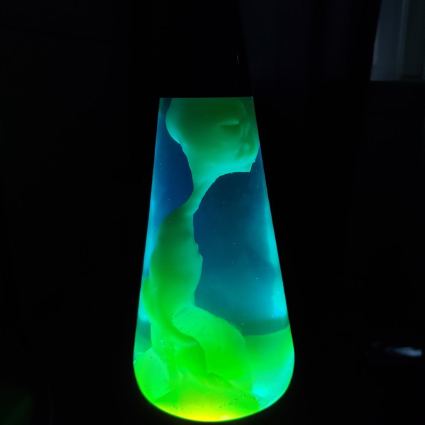 Someones inside my lava lamp