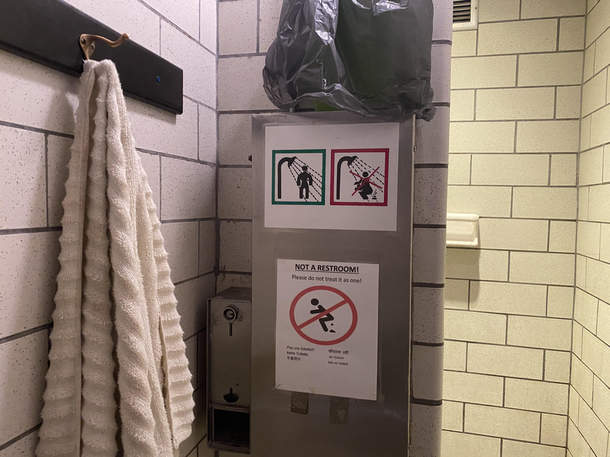 Something happened here