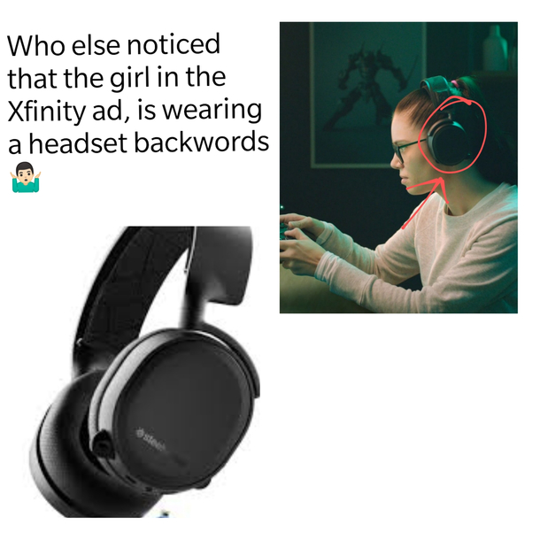 Something tells me that she is not a real gamer