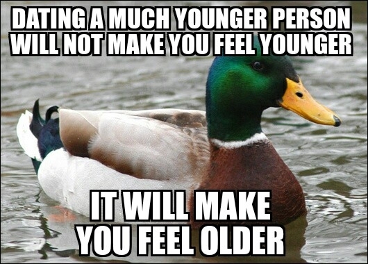 Something you learn when you become single in middle age