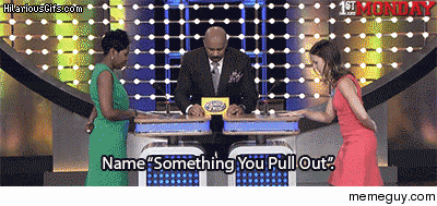 Something you pull out