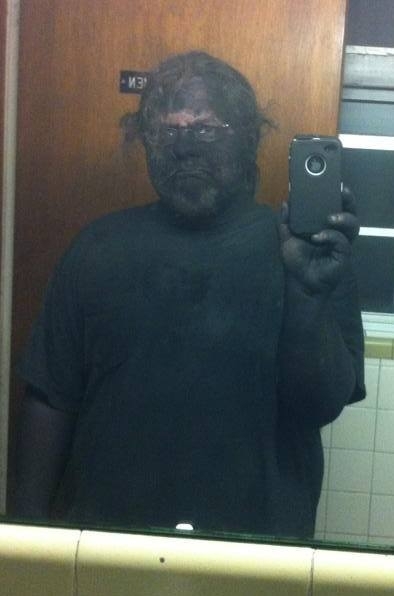 Sometimes I get a little dirty at work