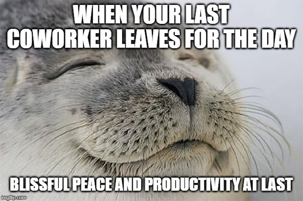 Sometimes its nice not to hear talking about nothing in particular for a few hours