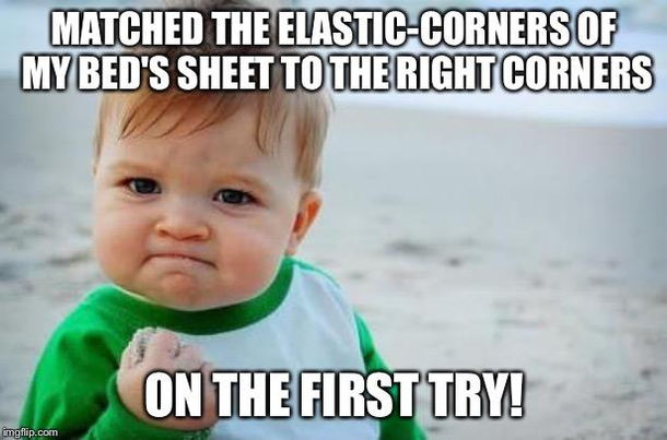 Sometimes its the small victories